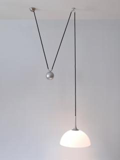 Florian Schulz Mid Century Modern Counterweight Pendant Lamp by Florian Schulz Germany 1970s - 2985930
