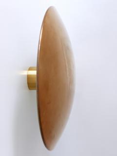 Florian Schulz Modernist Brass Flush Mount or Sconce by Florian Schulz Germany 1980s - 2764319