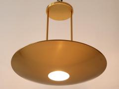 Florian Schulz Modernist Brass Pendant Lamp or Ceiling Fixture by Florian Schulz Germany 1980s - 2803361