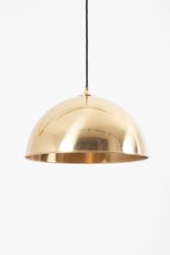 Florian Schulz Pendant Lamp Posa with Side Pull in Brass by Florian Schulz Germany 1970s - 1238447