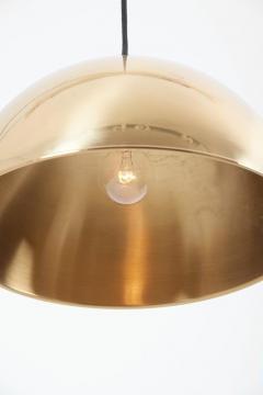 Florian Schulz Pendant Lamp Posa with Side Pull in Brass by Florian Schulz Germany 1970s - 1238451