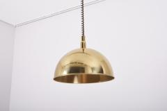 Florian Schulz Pendant Lamp in Brass by Florian Schulz Germany 1970s - 1990343