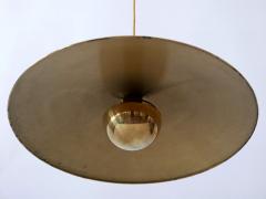 Florian Schulz Rare Early Brass Counterweight Pendant Lamp Onos 55 by Florian Schulz 1960s - 2511864