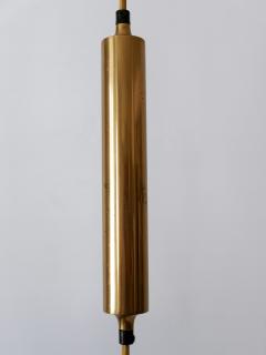 Florian Schulz Rare Early Brass Counterweight Pendant Lamp Onos 55 by Florian Schulz 1960s - 2511867