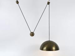 Florian Schulz Rare Large Solan Counter Balance Pendant Lamp by Florian Schulz Germany 1970s - 4516149