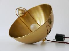 Florian Schulz Rare Mid Century Modern Brass Pendant Lamp by Florian Schulz Germany 1960s - 1931083