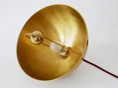 Florian Schulz Rare Mid Century Modern Brass Pendant Lamp by Florian Schulz Germany 1960s - 1931084