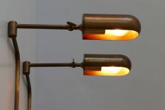 Florian Schulz Set of Two Articulated Wall Lamps or Reading Lights by Florian Schulz 1980s - 1935417