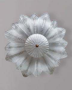 Flower Murano Glass Candlestick - 4730795