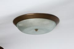 Fluah mount ceiling lights circa 1960s - 3630391