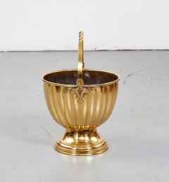 Fluted Brass Champagne Bucket - 2974818