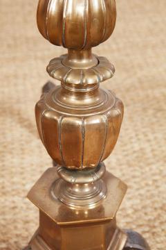 Fluted Bronze Andirons - 3958816