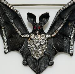 Flying Bat Brooch Victorian - 4348424