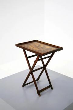 Foldable Side Table Collection Des Prospects Refined Imperial Chinese - 3625866