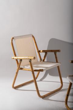 Foldable chairs in bamboo yuta - 3682387