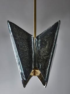 Folded Tinted Glass Sheet Pendants - 4730731