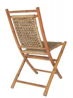 Folding Bamboo Chairs - 1229294