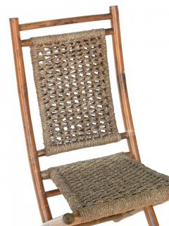 Folding Bamboo Chairs - 1229301