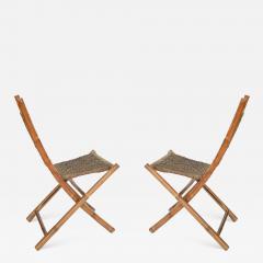 Folding Bamboo Chairs - 1229428