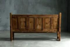 Folk Art Alpine Bench France 19th Century - 3925287