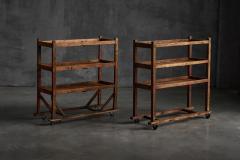 Folk Art Bakery Racks France Early 20th Century - 4286144