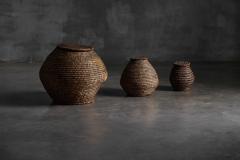 Folk Art Basketry Ensemble France Mid 20th Century - 4632320