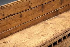 Folk Art Bench Haute Savoie France 19th Century - 3420128
