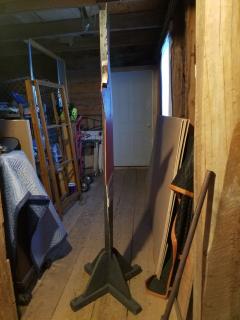 Folk Art Fox Hunting Huntsman Rifle Country Store Advertisement 1930s Rare - 1552552