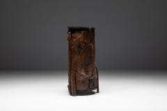 Folk Art Monoxylite Cabinet Denmark 19th Century - 4687472