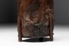 Folk Art Monoxylite Cabinet Denmark 19th Century - 4687478