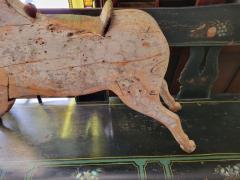 Folk Art Rocking Horse - 3265328