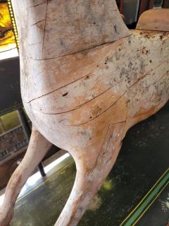Folk Art Rocking Horse - 3265329