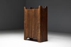 Folk Art Rustic Chestnut Cabinet France 1800s - 4606606