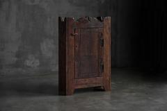 Folk Art Rustic Chestnut Cabinet France 1800s - 4606642
