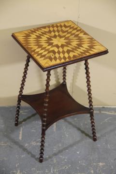 Folk Art Side Table - 3331916