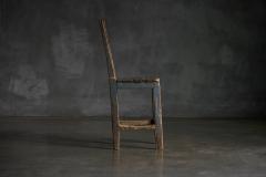 Folk Art Wooden Chair France 19th Century - 4758526