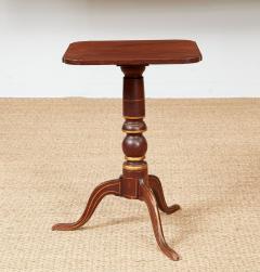 Folk Painted Early 19th c Pedestal Table - 4324879