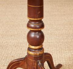 Folk Painted Early 19th c Pedestal Table - 4324881
