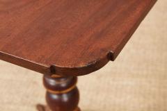 Folk Painted Early 19th c Pedestal Table - 4324884