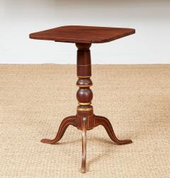 Folk Painted Early 19th c Pedestal Table - 4324886
