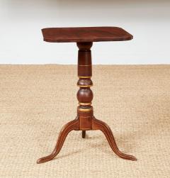 Folk Painted Early 19th c Pedestal Table - 4324887