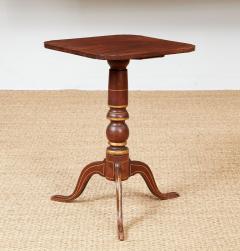 Folk Painted Early 19th c Pedestal Table - 4324888