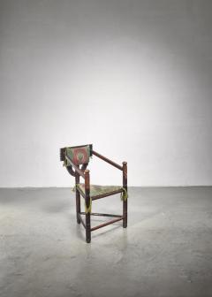 Folk art monk chair - 2898603