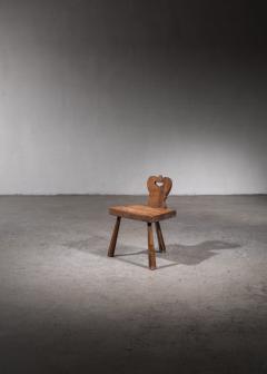 Folk art side chair - 2989110