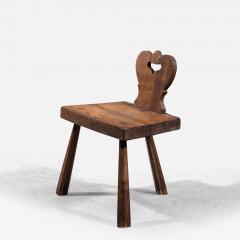 Folk art side chair - 2991141