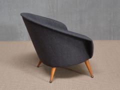 Folke Jansson Folke Jansson Tellus Armchair SM Wincrantz Sk vde Sweden 1950s - 3966615