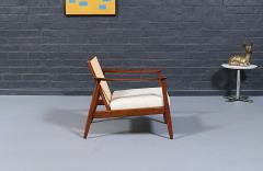 Folke Ohlsson Folke Ohlsson Cane Tweed Lounge Chair for Dux - 4574583