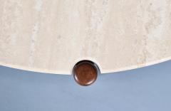Folke Ohlsson Folke Ohlsson Model 1304 T Roman Travertine Top Coffee Table for Dux - 4608012