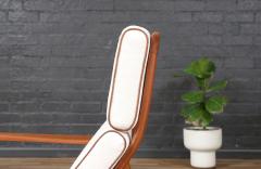 Folke Ohlsson Folke Ohlsson Model 71 C Teak Lounge Chair w Ottoman for Dux - 4133443