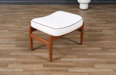 Folke Ohlsson Folke Ohlsson Model 71 C Teak Lounge Chair w Ottoman for Dux - 4133444